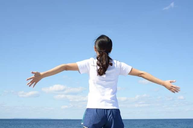 三連休の中日、秋晴れに包まれて